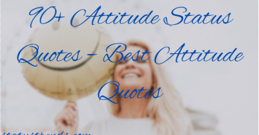 Attitude Status Quotes