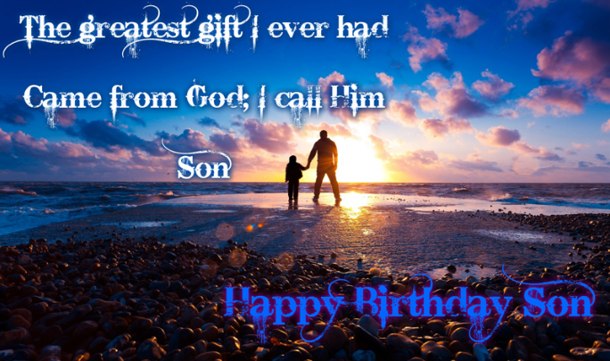 Birthday Captions For Son From Mom