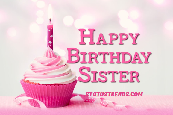 Happy Birthday Status For Sister